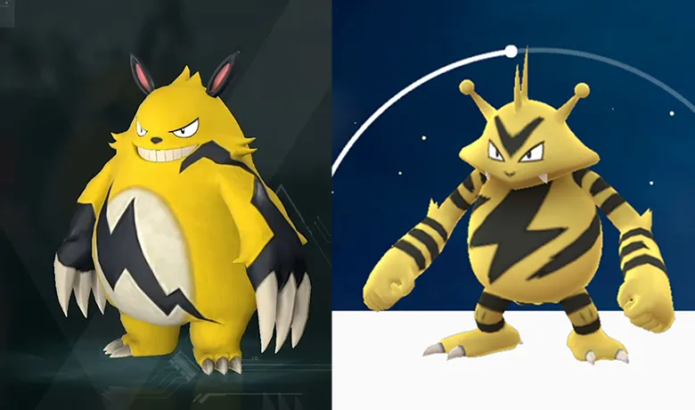 Grizzbolt and Electabuzz
