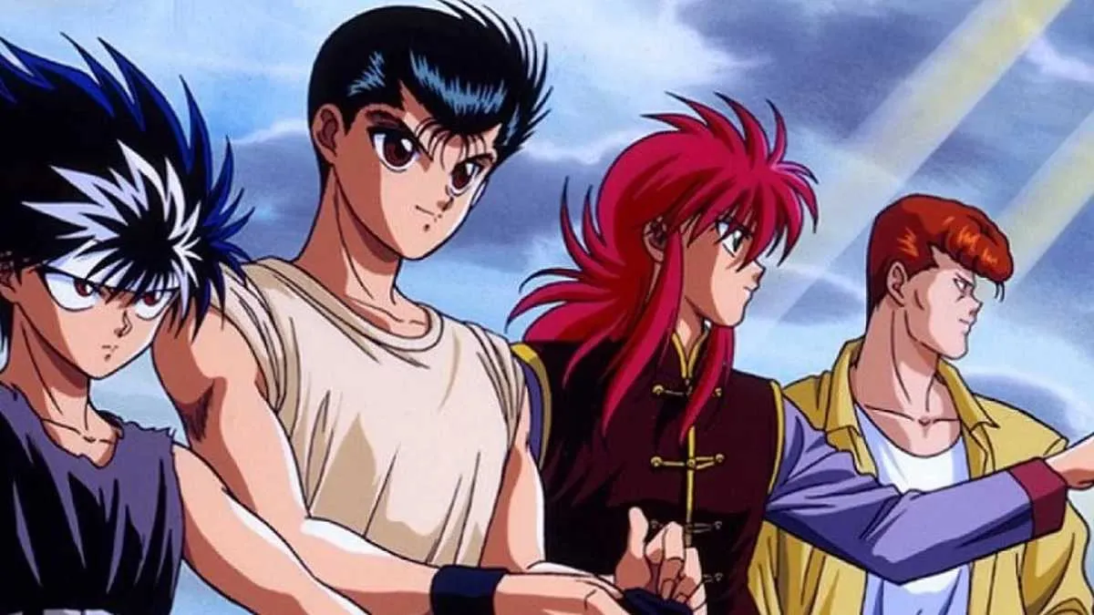 Check out the main characters in Yu Yu Hakusho