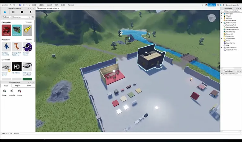 Use e abuse dos recursos do Roblox Studio!