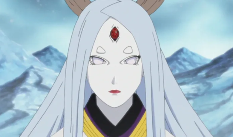 A personagem Kaguya Otsutsuki