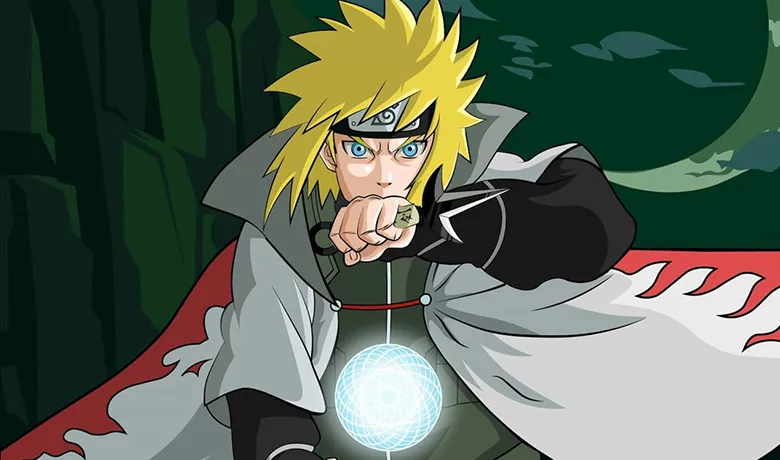 The character Minato Namikaze