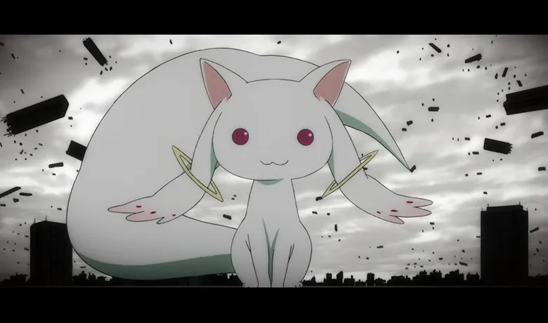 Não se engane pela aparência de Kyubey!