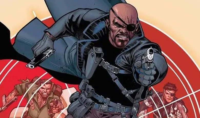 O personagem Nick Fury