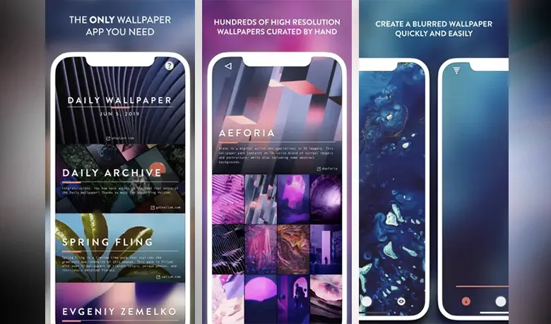 The Vellum Wallpapers app