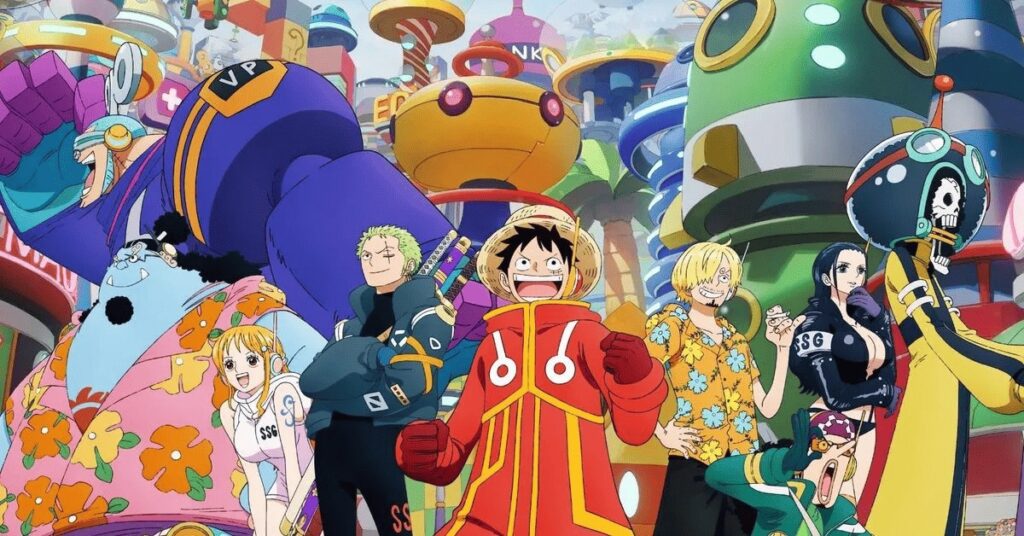 All main characters from One Piece together