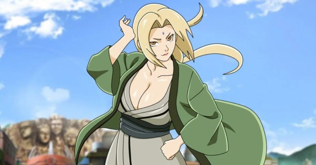 Personnage Tsunade Senju, de l'anime Naruto