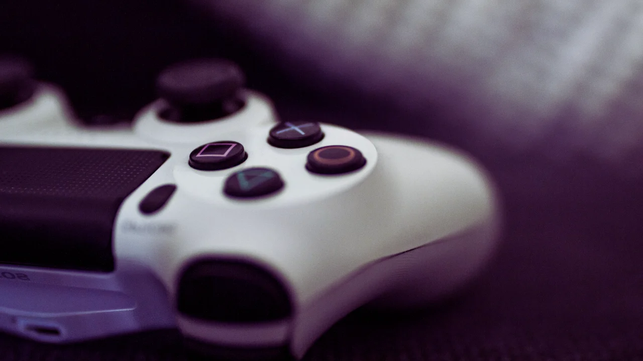 White Playstation Controller