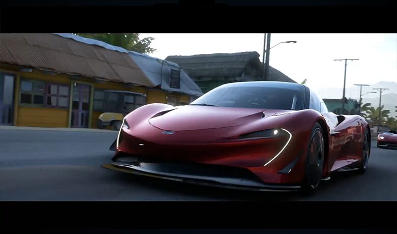Gambar salah satu mobil tercepat di Forza Horizon 5 dalam game