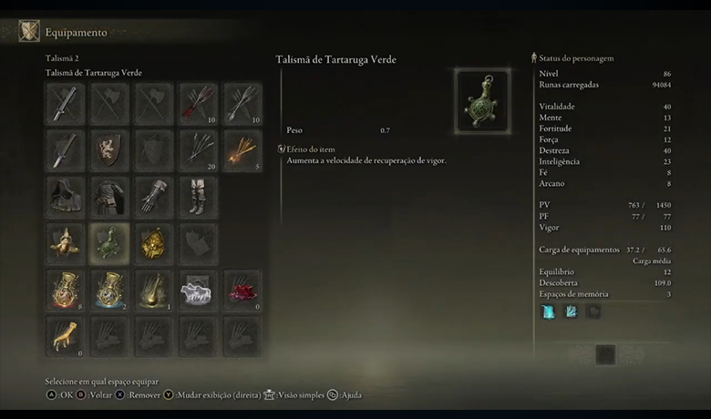 Image of resources collected by player within the game