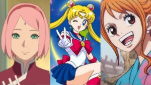 Personajes femeninos de anime