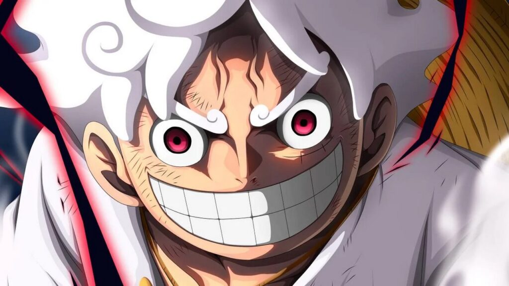 ルフィがギア5に変身した