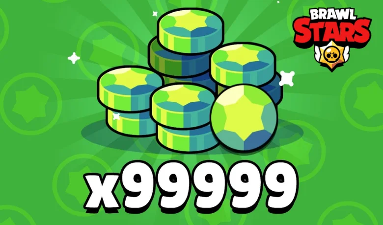 99999 gemas de recompensa en Brawl Stars